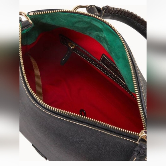 Giftaway Dooney & Bourke Sorrento Satchel Black or Beige Winners Choice - Picture 13 of 14